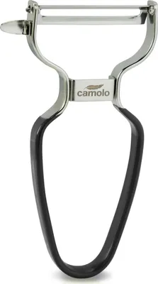 Produktbild von Camolo Universal Gemüseschäler Schwarz Sparschäler Pendelschäler