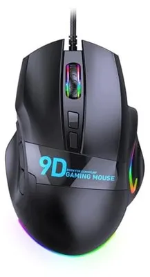 Zdjęcie produktu dla Mysz przewodowa rgb do gier 12000 dpi 9 przycisków ergonomiczna