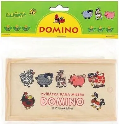 Produktbild von Domino aus Holz Krtek 16 x 9,2 x 4,5 cm