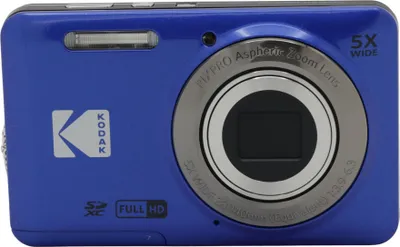 Produktbild von Kodak PIXPRO FZ55, 16 MP, 4608 x 3456 Pixel, CMOS, 5x, Full HD, Blau