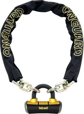Immagine prodotto di OnGuard Mastiff 8019 lucchetto a catena 110 cm x 10 mm, livello di sicurezza 80, nero