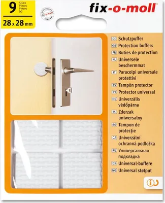 Produktbild von Schutzpuffer 28mm x 28mm fix-o-moll