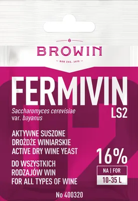 Produktbild von Browin Weinhefe Fermivin Ls2, 7 G