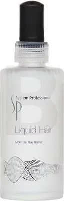 A bottle of System Professional SP Liquid Hair Molecular Hair Refiller serum.