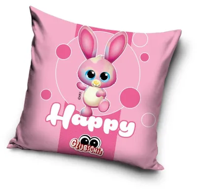 Produktbild von Glubschis Kuschelkissen Happy Rainbow Candy, Maße: 40 x 40cm,