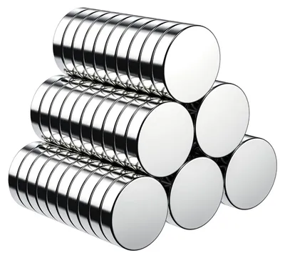 Produktbild von 60 Magnete, ultrastarker Neodym-Kühlschrankmagnet, kleine runde Magnete für Kühlschrank, Magnetplatte, Tür, Tafel, Karte – e Aufbewahrungsbox inklusive – 10 x 2 m