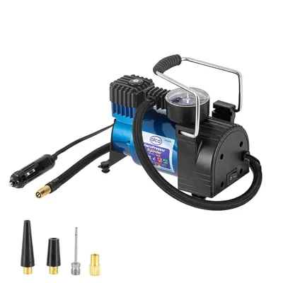 Produktbild von alca® Auto Kompressor mini elektrische Luftpumpe, 12V Luftkompressor, 21 bar, Zigarettenanzünder