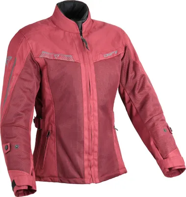 Produktbild von DIFI Joni Aerotex Damen Motorrad Textiljacke, rot, 2XL