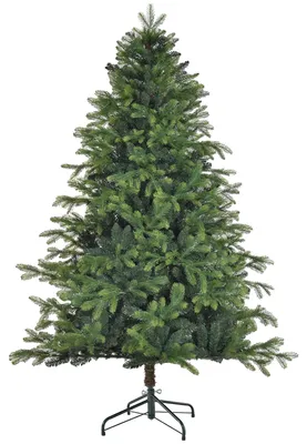 Produktbild von HOMCOM Künstlicher Weihnachtsbaum, 183 cm Christbaum mit 1700 Spitzen, Grün