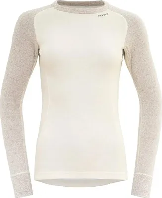Produktbild von Devold Of Norway Duo Active Merino 205 Langarm-t-shirt Weiß S Frau Weiß S