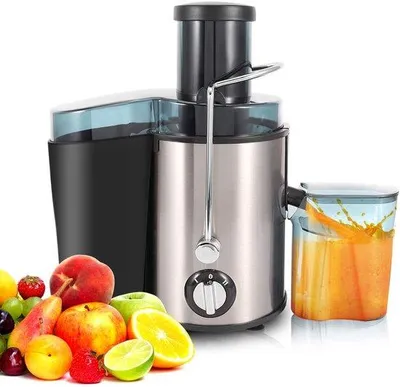 Obrázok produktu pre Odšťavovač Citruspers s objemom 500 ml na ovocie a zeleninu, 400 W, z nehrdzavejúcej ocele s dvojstupňovým nastavením rýchlosti, rozmery 27 x 17,5 x 33 cm, 220 V (EÚ)