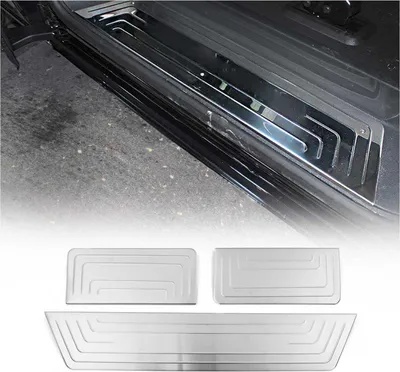 Immagine prodotto di Soglie delle porte per VW Transporter T5 2003-2015 Cromo spazzolato 3x