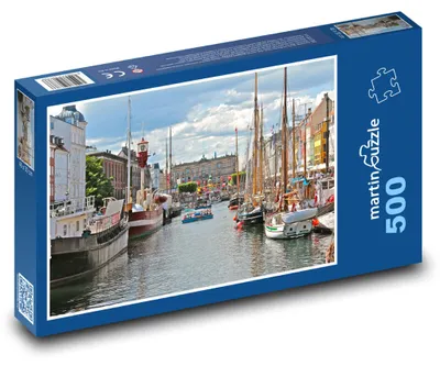 Obrázek produktu pro martinpuzzle - Puzzle 500 - Kodaň - Dánsko, město