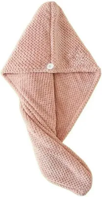 Produktbild von Mikrofaser-Turban für langes Haar – saugfähig und schnell trocknend, Wickelhaube für die Haare in Salonqualität
