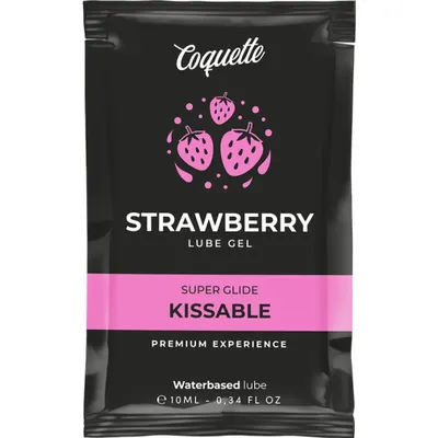 Obrázek produktu pro Coquette Cosmetics - Kissable Strawberry Lubrikační Gel Na Vodní Bázi 10 Ml