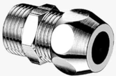 Obrázok produktu pre SCHELL Schell priama spojka s AG, chróm 1/2Zx3/8Zx10mm
