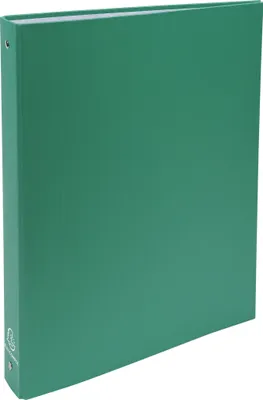 Image de Exacompta 20x Classeur rembordé polypropylène 4 anneaux 30mm A4 Vert 51373E
