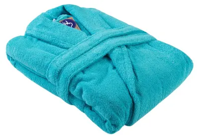 Obrázok produktu pre ARTG - Župan pre ženy, šálový golier LT4020 (3XL) (aquablau)