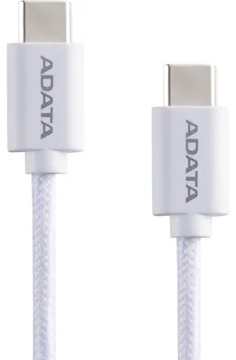 Obrázek produktu pro ADATA CACC-100PN-WH, 1 m, USB C, USB C, USB 2.0, Bílá