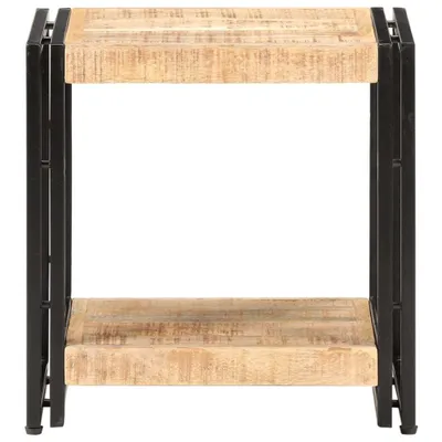 Immagine prodotto di Tavolino 40x30x50 cm in Legno Massello di Mango Grezzo