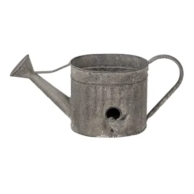 Zdjęcie produktu dla Konewka dekoracyjna Clayre & Eef 39x18x16 cm szara metalowa