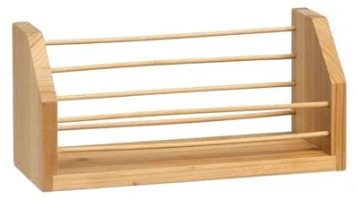 Produktbild von Regal Alamo aus MDF Holz in Weiß und Natur