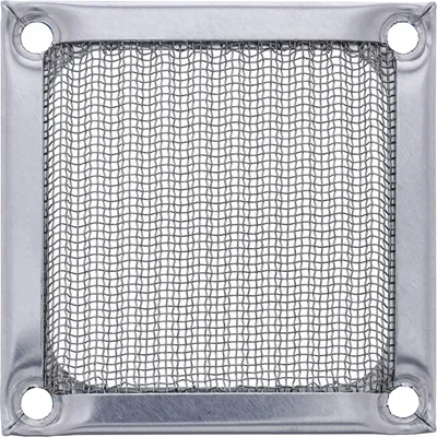 Produktbild von InLine Lüftergitter, Aluminium Filter, 60x60mm, Aluminium, Silber, 6 cm, 60 mm, 60 mm, 8 g