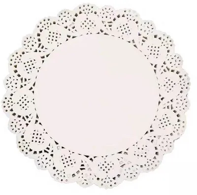 Image de Sous-verres en papier, 11,5 cm, blancs, 100 pièces