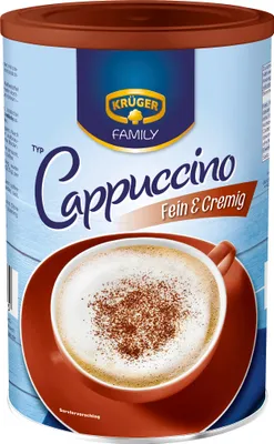 Produktbild von Krüger Cappuccino fein und cremig 350g