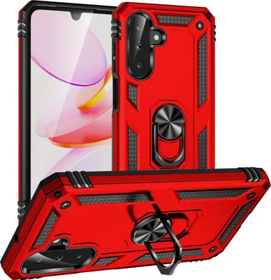 Produktbild von Samsung Galaxy A26 Hülle - Coverup Armor Ring Ständer Back Cover - Rot
