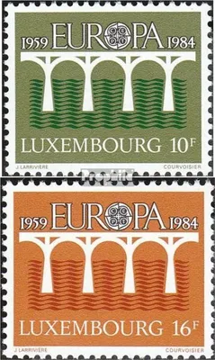 Produktbild von Briefmarken Luxemburg 1984 Mi 1098-1099 (kompl.Ausg.) postfrisch Europa