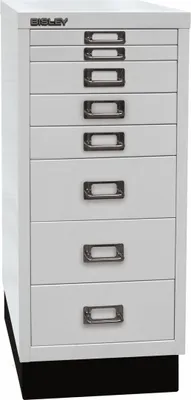 Produktbild von Bisley MultiDrawer Schubladenschrank - Farbe: Lichtgrau