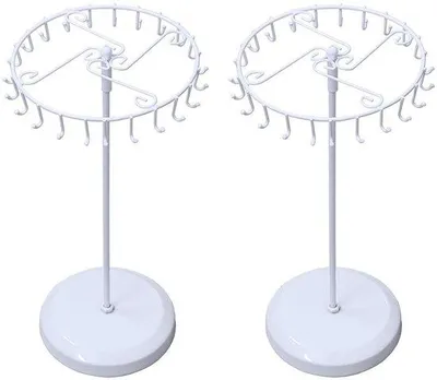 Produktbild von Sicherheitsbox 23 Haken - Schmuck Organizer - Schmuckrek - Armbandhalter - Ringhalter - Hochwertiges Metall. - Schmuckhalter