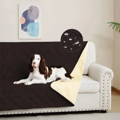 Image de Elzusha - Protection imperméable pour canapé, idéale pour les animaux de compagnie