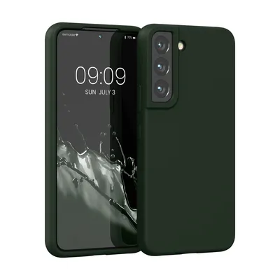 Produktbild von kwmobile KWM000014GR007C, Cover, Samsung, Galaxy S22, Dunkelgrün