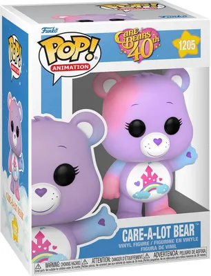 Produktbild von Care Bears 40th - Care-A-Lot Bear 1205 - Funko Pop! - Vinyl Figur