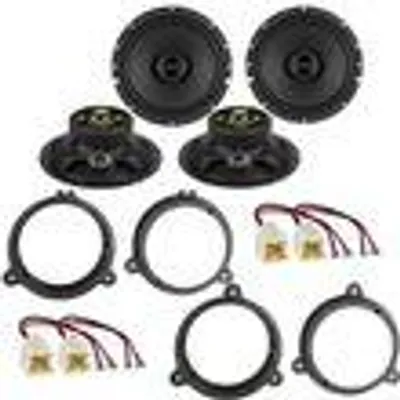 Produktbild von ESX SIGNUM SXE-62 Koaxial Lautsprecher Einbauset für Nissan X-Trail T30 T31 T32