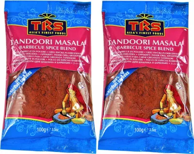 Produktbild von Doppelpack TRS Tandoori Masala Grill- Gewürzmischung (2x 100g) | - Gewürzpulver | Barbecue Spice Blend
