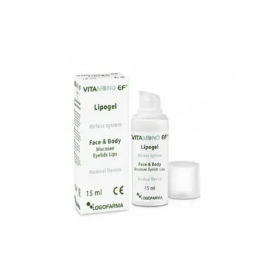 Produktbild von Vitamo Ef Lipogel zur Hautpflege, mit dem Inhaltsstoff Vitamin E, 15 ml