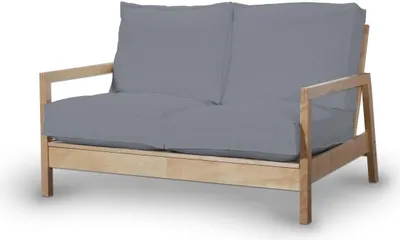Produktbild von Dekoria Bezug für Lillberg 2-Sitzer Sofa, grau, Sofahusse, Lillberg 2-Sitzer