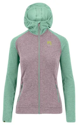 Productafbeelding van Karpos dames hoodie, model Ambriz, kleur Nirvana/Lichen, maat L (EU)