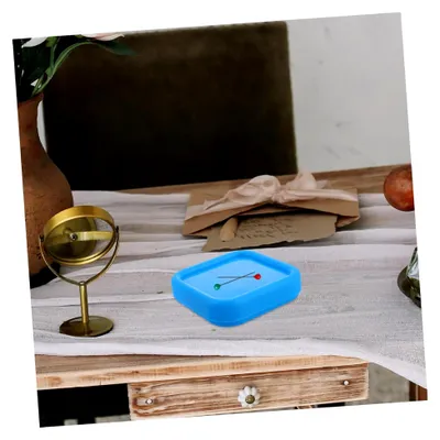 Produktbild von Magnetische Nadelbox zur Aufbewahrung von Nähnadeln in Blau