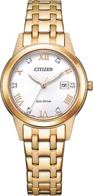 Produktbild von Citizen FE1243-83A Eco-Drive Elegance Damenuhr 30mm 3ATM
