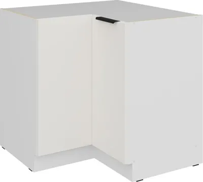 Produktbild von LUNARA Eckunterschrank – 90 x 90 cm, weiß