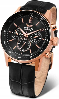 Produktbild von Vostok Europe Uhr VK63-560B689 schwarz