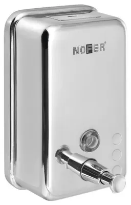 Image de Distributeur de savon 1200ml, acier inoxydable poli