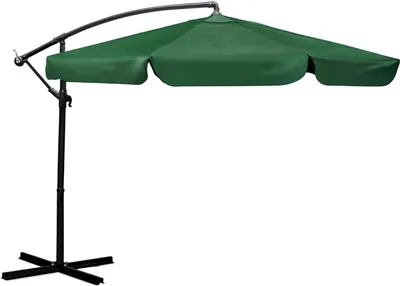 Image de Parapluie de jardin pliant à 8 segments 350 cm avec housse Plonos PL-881