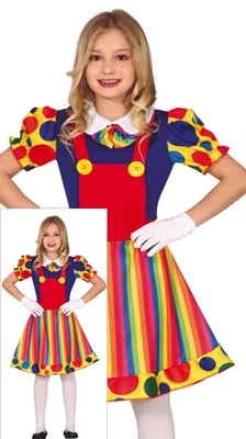 Immagine prodotto di Guirca costume da clown bambina 10-12 anni 10-12 anni