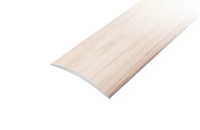 Obrázek produktu pro AP1 přechodová lišta samolepící ACARA, hliník + dýha lakovaná jasan, 30 mm, 2,7 m