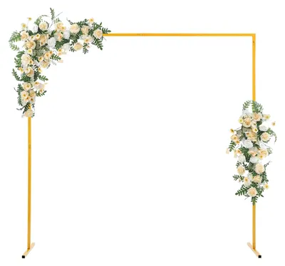 Produktbild von Hochzeitsbogen, Metallvertikaler Ständer, Vielseitige Dekoration, L, Gold
